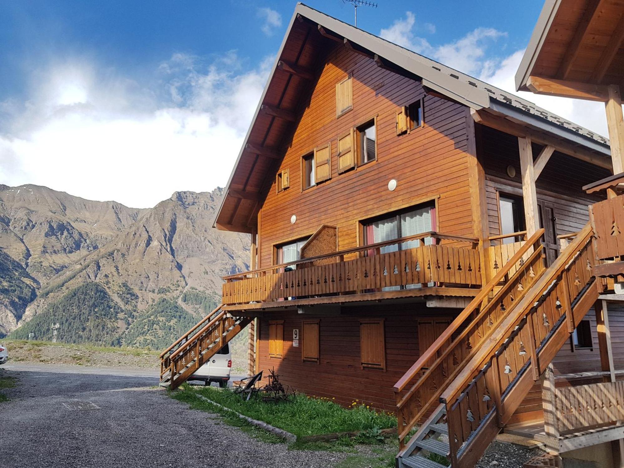 Duplex Dans Chalet Au Coeur De La Station Réallon Exteriör bild